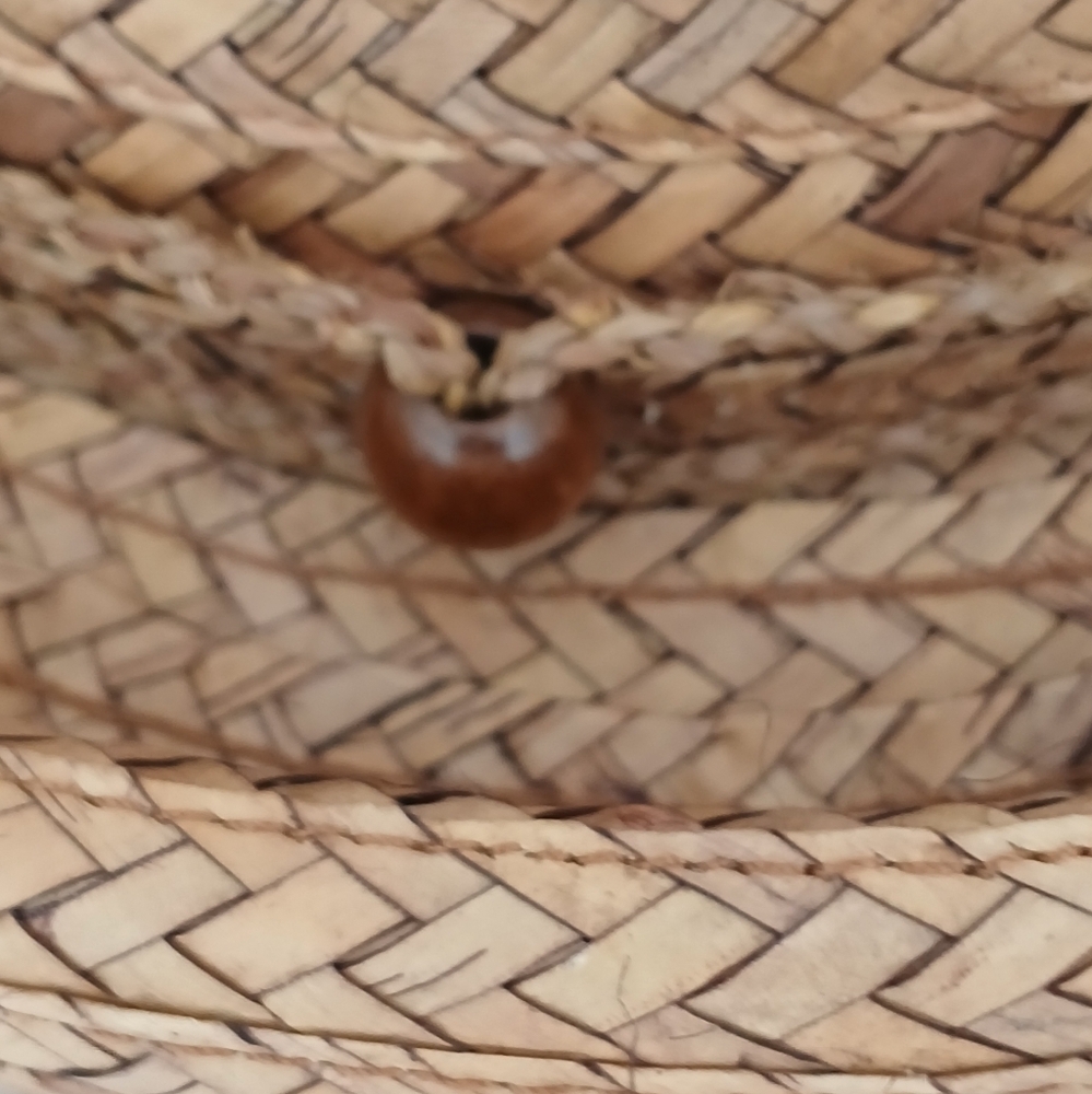 New. Vintage ,Woven 100% Straw ,Show stopper Hat - Picture 5 of 8